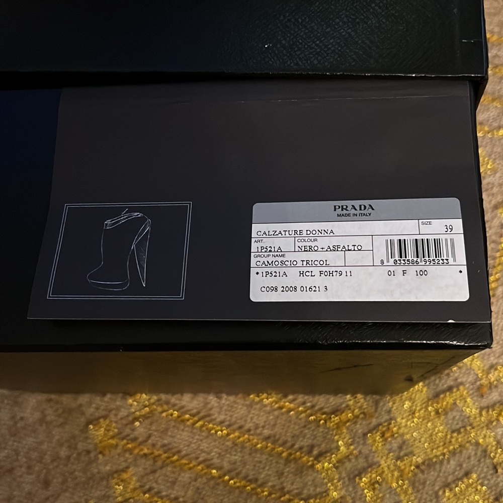 NWT Authentic PRADA Booties - Picture 7 of 16